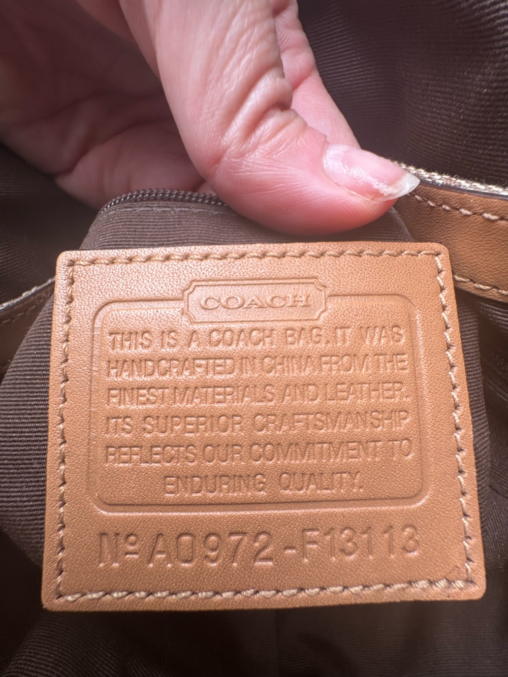 SOLD ELSEWHERE-Authentic -Vintage Y2K Coach Soho Signature Bag + Wallet - Picture 6 of 15